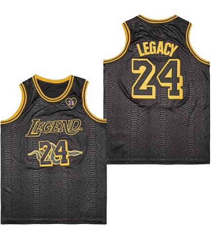 Amazon.com: LEGEND 8 LEGACY24 Men's Legend 8 24 Basketball Jersey
